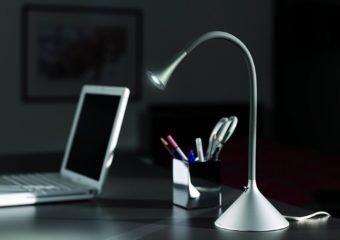 Philips 667038748 Ledino LED Desk Lamp, Grey