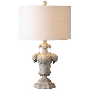 Uttermost Cassano Antique Ivory Table Lamp from the Cassano