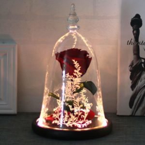 SanRan Handmade Rose LED Mood Light